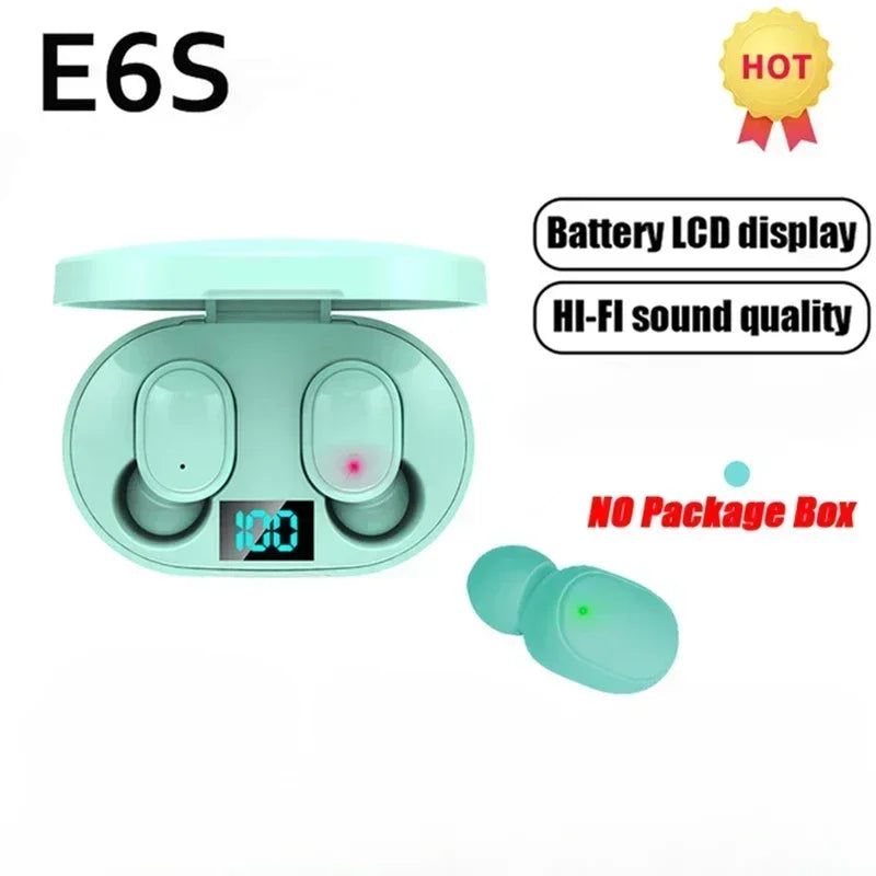 E6S Bluetooth Earphones