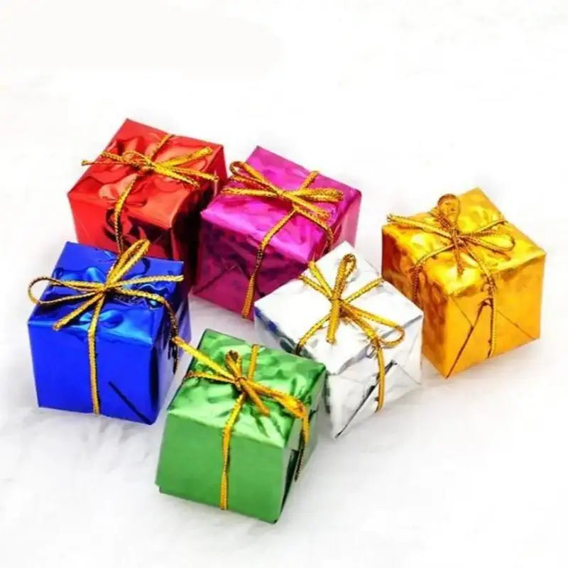 Christmas Mini Box Ornaments Foam Gift